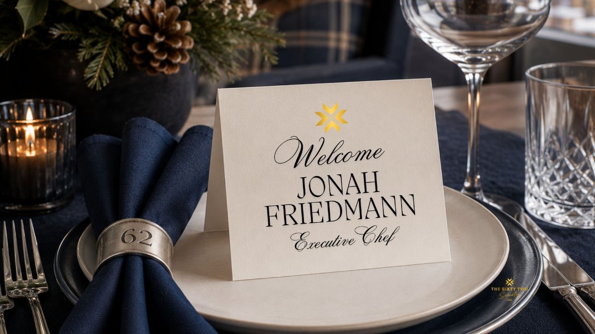 Welcoming Executive Chef Jonah Friedmann to THE SIXTY TWO™ Society Vail